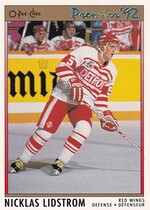 1991 O-Pee-Chee OPC Premier #117 Nicklas Lidstrom