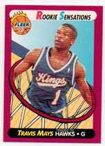 1991 Fleer Rookie Sensations #5 Travis Mays