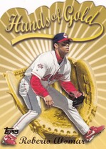 2000 Topps Hands of Gold #HG4 Roberto Alomar