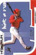2002 Fleer E-X Hit and Run #10HNR Darin Erstad