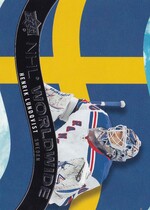 2020 Upper Deck NHL Worldwide #WW-23 Henrik Lundqvist