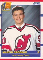 1990 Score Base Set #439 Martin Brodeur