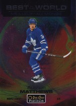2020 Upper Deck O-Pee-Chee OPC Platinum Best in the World #BW-4 Auston Matthews