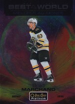 2020 Upper Deck O-Pee-Chee OPC Platinum Best in the World #BW-13 Brad Marchand