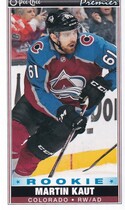 2020 Upper Deck O-Pee-Chee OPC Premier Tallboys #P-41 Martin Kaut