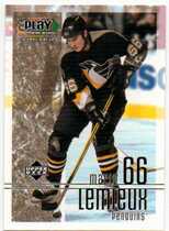 2001 Upper Deck Playmakers #79 Mario Lemieux