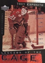 2000 Upper Deck Legends  Of The Cage #LC10 Tony Esposito