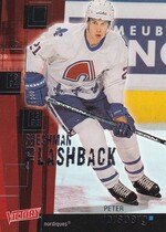 2003 Upper Deck Victory Freshman Flashback #FF12 Peter Forsberg