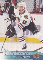 2016 Upper Deck Canvas Series 2 #C138 Jonathan Toews