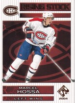 2003 Pacific Private Stock Reserve Rising Stock #10 Marcel Hossa