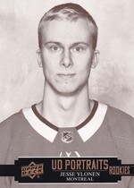 2021 Upper Deck UD Portraits Series 2 #P-67 Jesse Ylonen