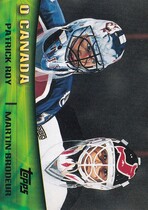 2000 Topps Combos #TC8 Martin Brodeur|Patrick Roy
