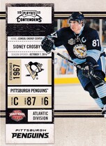 2010 Playoff Contenders #75 Sidney Crosby