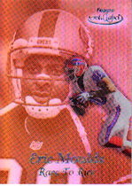 1999 Topps Gold Label Race to Black #R12 Eric Moulds