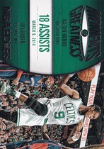 2014 Panini NBA Hoops Moments of Greatness #13 Rajon Rondo