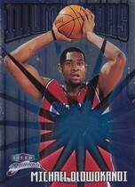 1998 Fleer Brilliants Illuminators #1I Michael Olowokandi