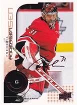 2022 Upper Deck MVP 20th Anniversary (Talent) #44 Frederik Andersen