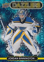 2021 Upper Deck Dazzlers Blue Series 2 #DZ-90 Jordan Binnington