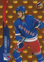 2021 Upper Deck Extended Series HoloGrFx NHL Rookies Gold #HG-15 Nils Lundkvist
