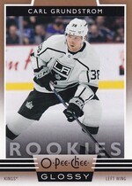 2019 Upper Deck O-Pee-Chee OPC Glossy Rookies Gold #R-6 Carl Grundstrom
