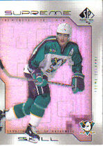 1999 SP Authentic Supreme Skill #SS2 Teemu Selanne