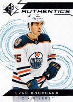 2018 SP Blue #104 Evan Bouchard