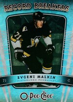 2007 Upper Deck OPC Record Breakers #RB7 Evgeni Malkin