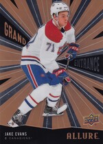 2020 Upper Deck Allure Grand Entrance #GE-8 Jake Evans