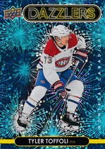 2021 Upper Deck Dazzlers Blue Series 2 #DZ-76 Tyler Toffoli