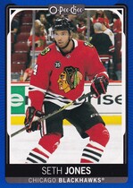 2021 Upper Deck O-Pee-Chee OPC Blue Border Update #605 Seth Jones