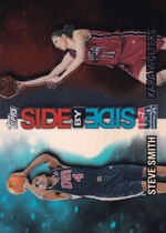 2000 Topps Team USA Side by Side Left Refractor #SS9 Smith|Wolters