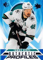 2020 SP Authentic Profiles Blue #AP-13 Tomas Hertl