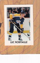 1987 O-Pee-Chee OPC Minis #35 Luc Robitaille