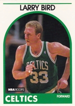 1989 NBA Hoops Hoops #150 Larry Bird