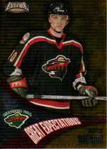 2002 Pacific Exclusive Great Expectations #10 Marian Gaborik