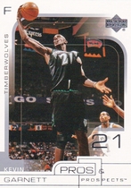 2001 Upper Deck Pros & Prospects #48 Kevin Garnett