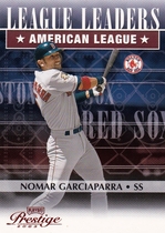 2003 Playoff Prestige League Leaders #LL-6 Nomar Garciaparra