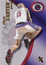 2000 Fleer E-X #87 Vince Carter