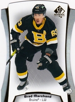 2021 SP Authentic Die-Cuts #DC-20 Brad Marchand