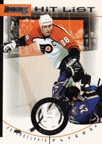 1996 Donruss Hit List #1 Eric Lindros