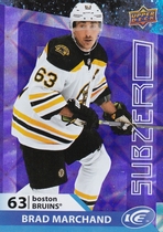 2021 Upper Deck Ice Sub Zero #SZ-12 Brad Marchand