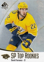 2021 SP Authentic Top Rookies #TR-47 David Farrance