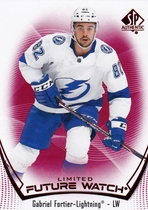 2021 SP Authentic Limited Red #175 Gabriel Fortier