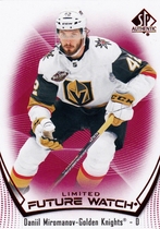 2021 SP Authentic Limited Red #190 Daniil Miromanov