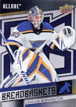 2021 Upper Deck Allure Breadbaskets #BB-2 Jordan Binnington