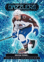 2022 Upper Deck Dazzlers Blue #DZ-25 Devon Toews