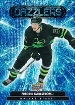 2022 Upper Deck Dazzlers Blue Series 2 #DZ-58 Fredrik Karlstrom