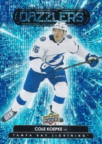 2022 Upper Deck Dazzlers Blue Series 2 #DZ-66 Cole Koepke