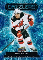 2022 Upper Deck Dazzlers Blue Series 2 #DZ-78 Reilly Walsh