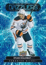 2022 Upper Deck Dazzlers Blue Series 2 #DZ-100 Dylan Holloway